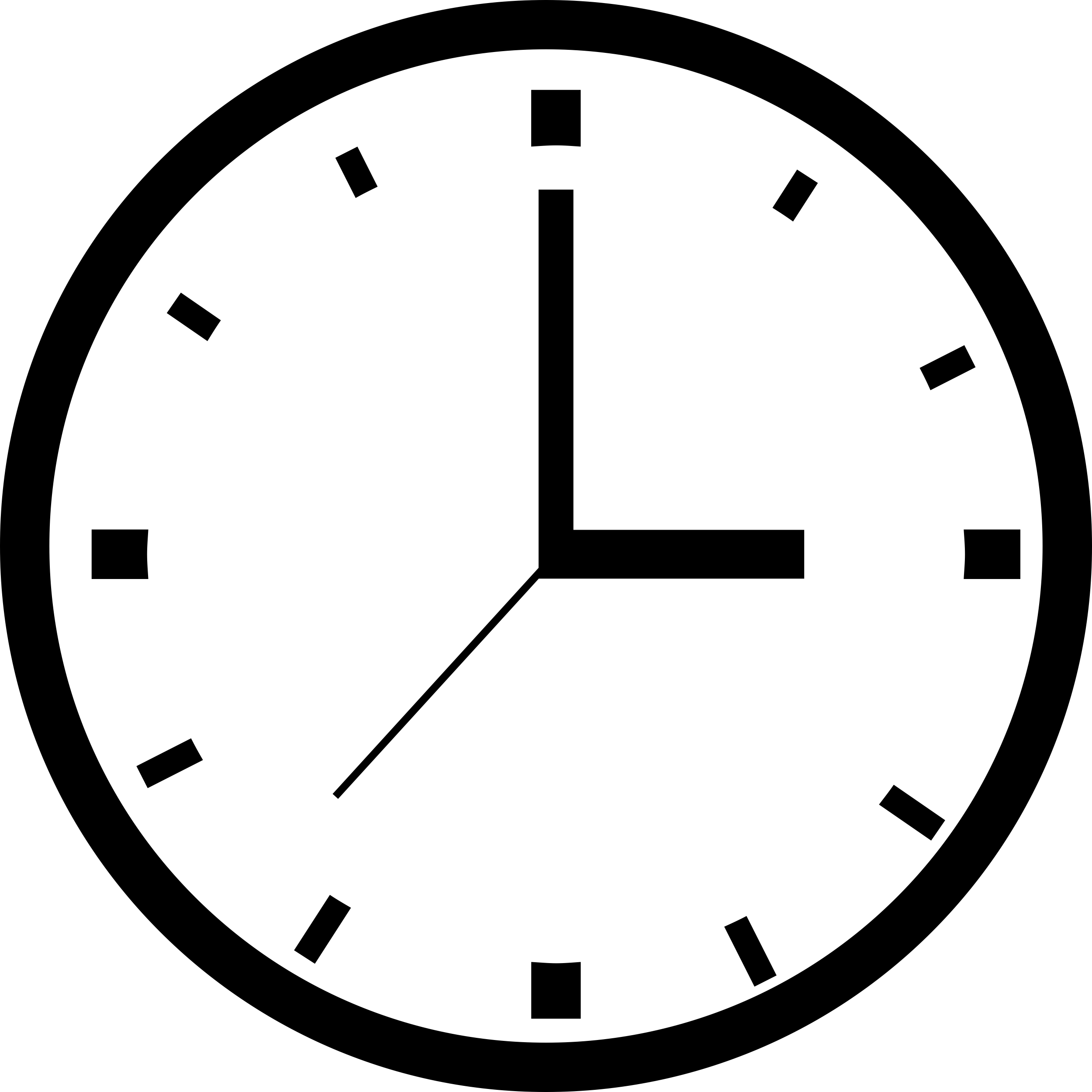 Circular Clock Tool Line Tracing Svg Vector Free Vectors